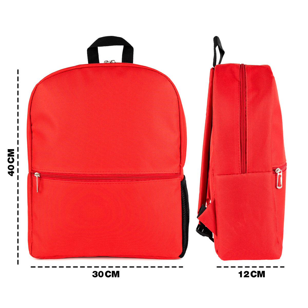 Sırt Çantası Okul Öğrenci Seyahat Promosyon İmperteks Kırmızı