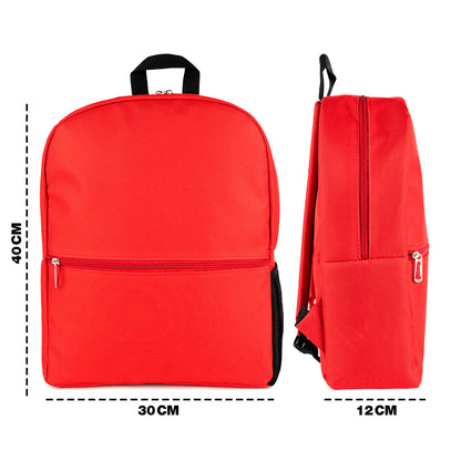 Sırt Çantası Okul Öğrenci Seyahat Promosyon İmperteks Kırmızı