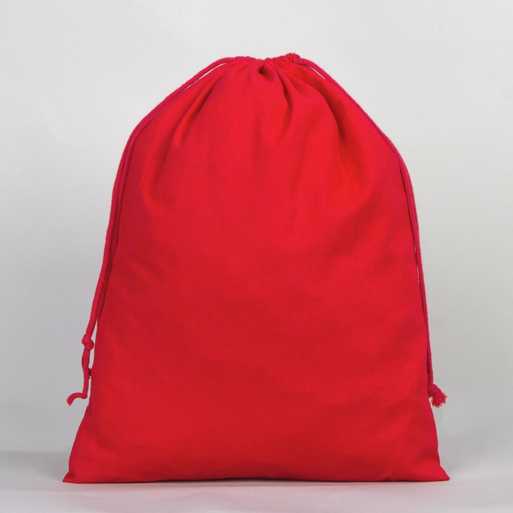 Kırmızı Ham Bez Kese 30x40cm