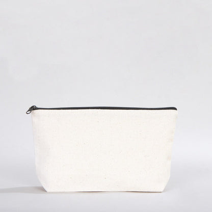 Kanvas Makyaj Çantası - Alttan Körüklü 22x12x7 cm