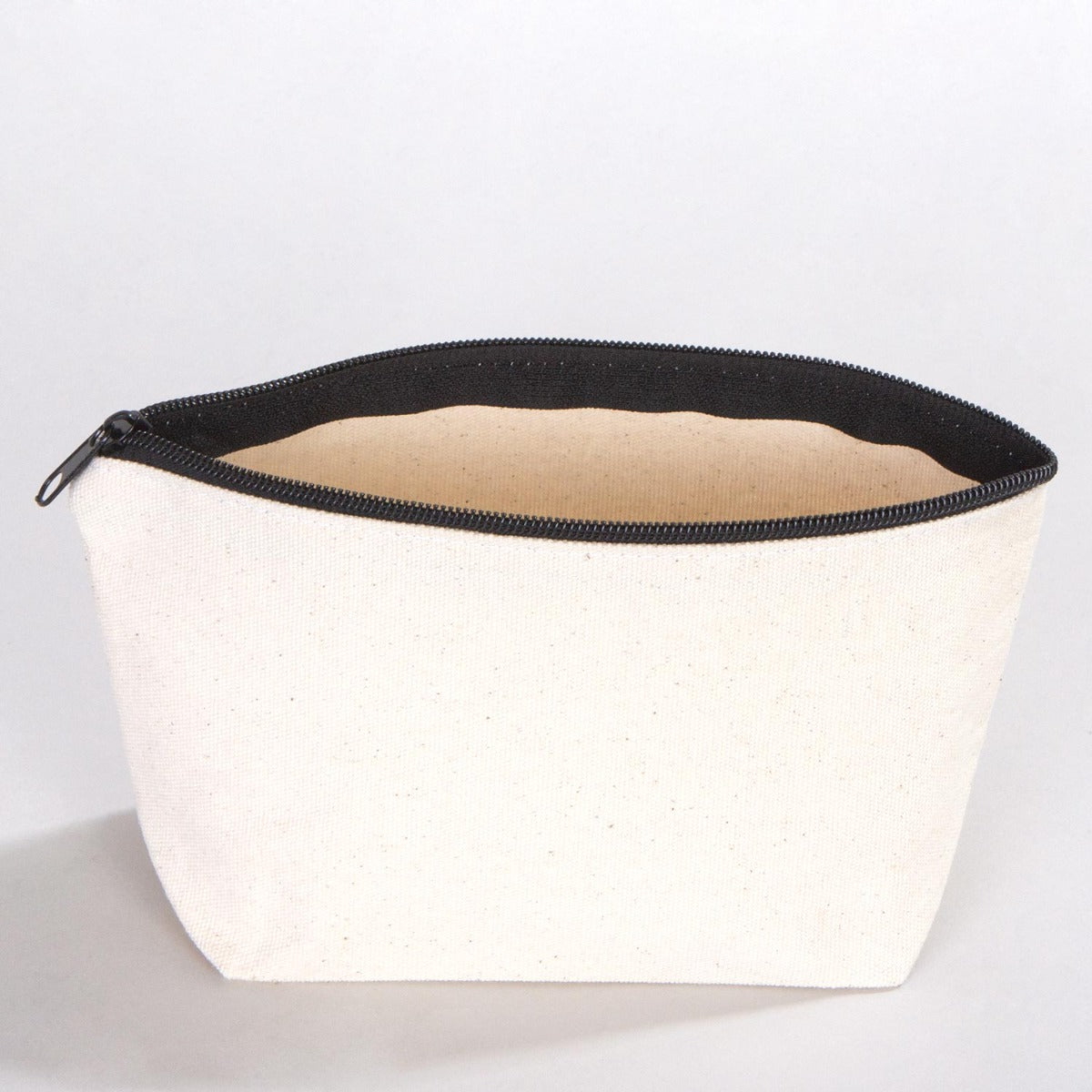 Kanvas Makyaj Çantası - Alttan Körüklü 22x12x7 cm