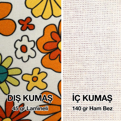 Süblimasyona Uygun Bez Çanta %100 Polyester - Lamineli - Tam Zeminli Özel Üretim - 35x40cm