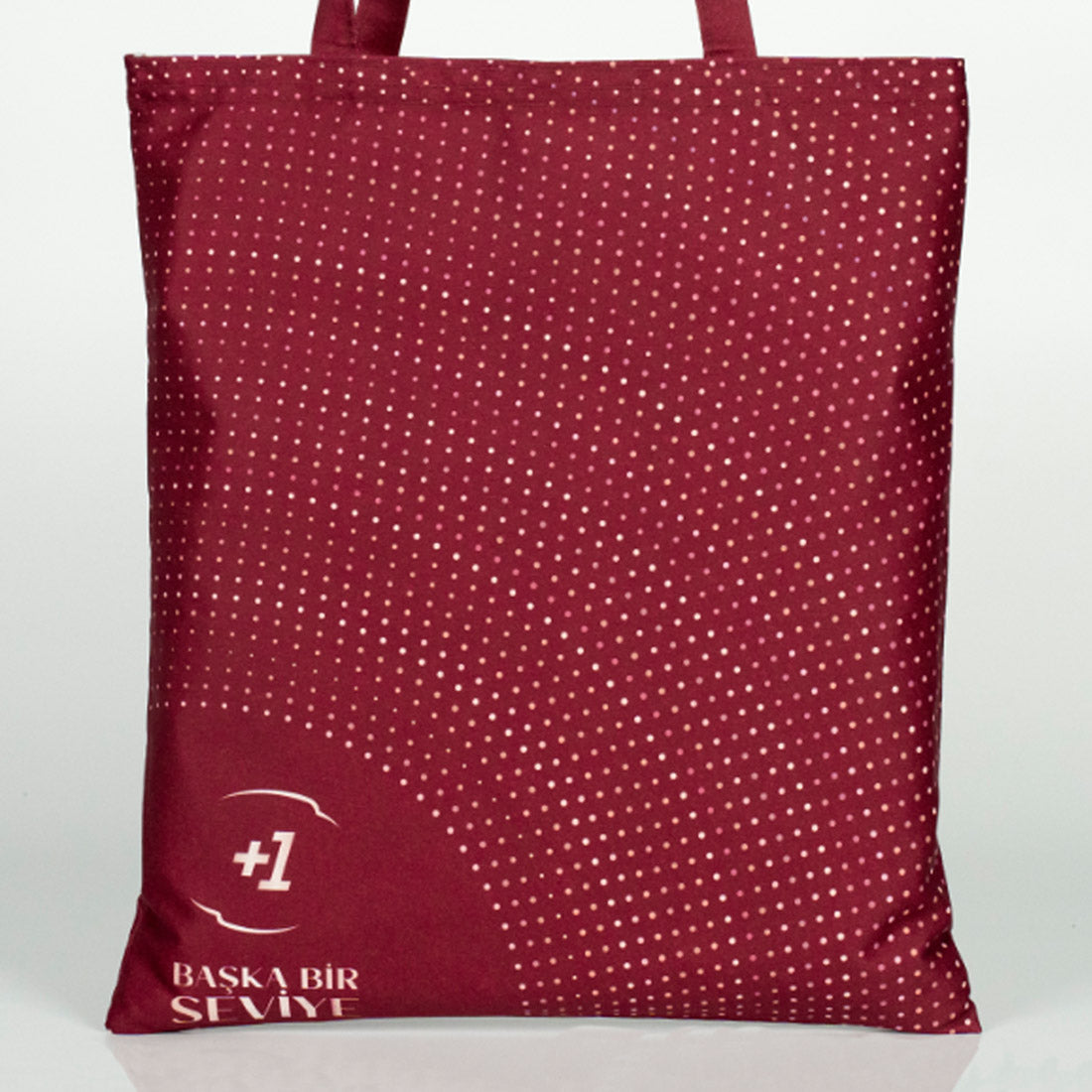 Tam Zeminli Süblimasyon Bez Çanta Lamineli Özel Üretim -  35x40cm