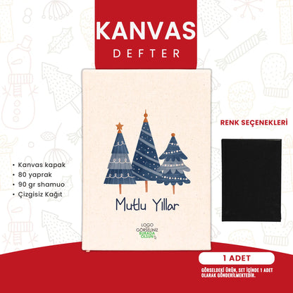 Yeni yıl için kurumsal hediye seti: Large City çanta, termos ve defter