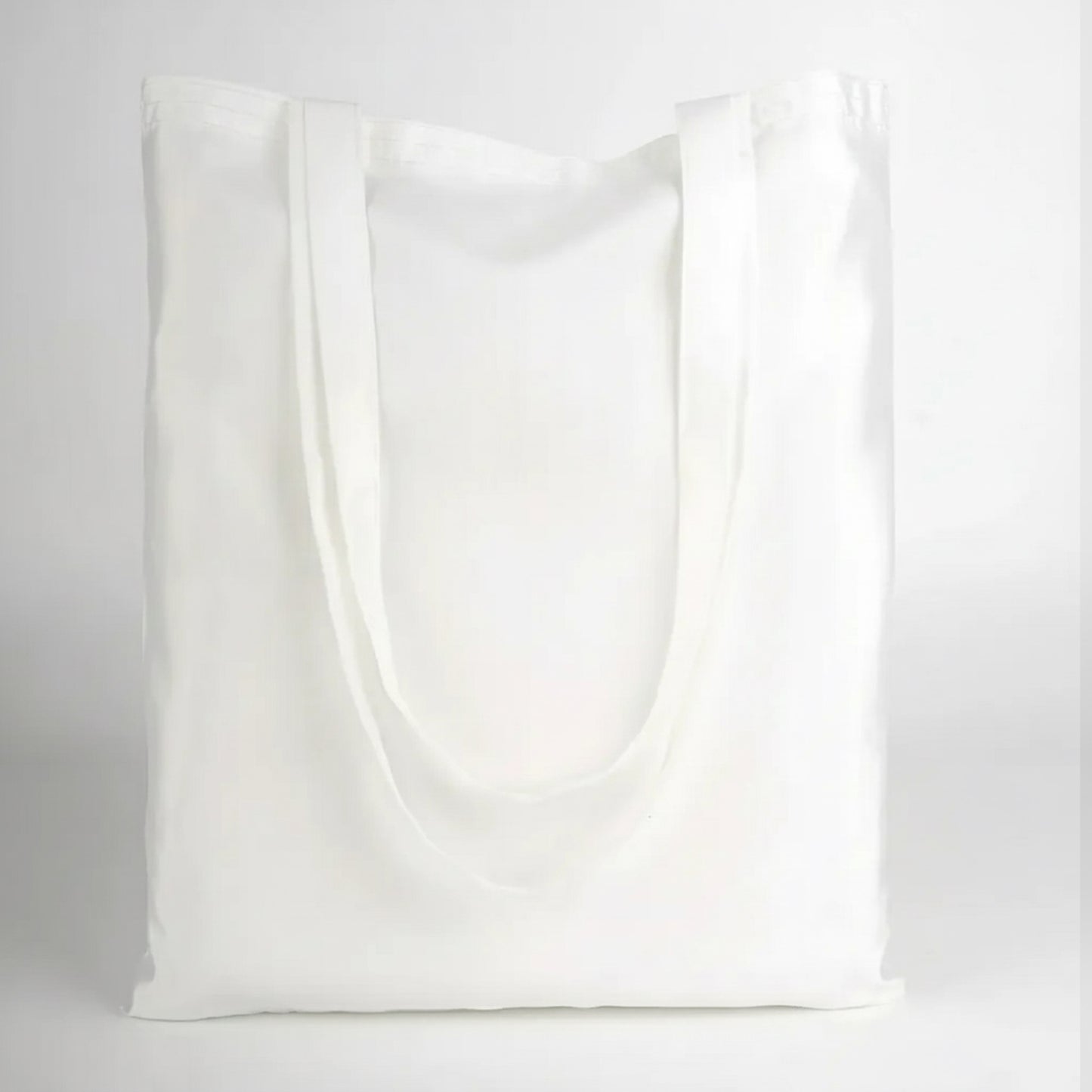 Baskısız Micro Polyester Çanta Toptan – Beyaz Promosyon Çanta