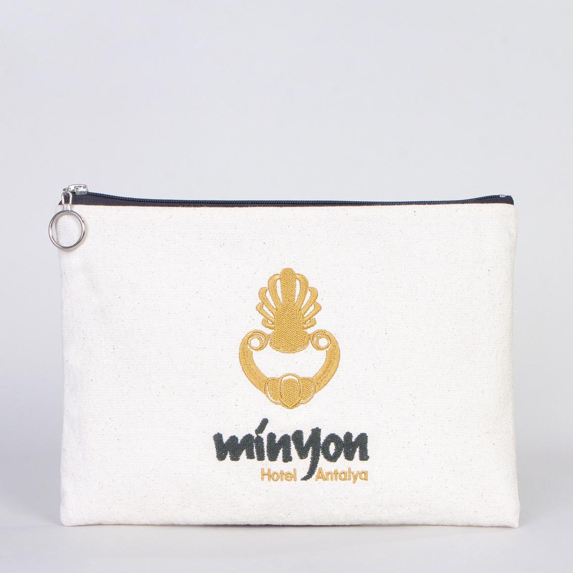 Özel Nakış Baskılı Clutch - 30x21 cm