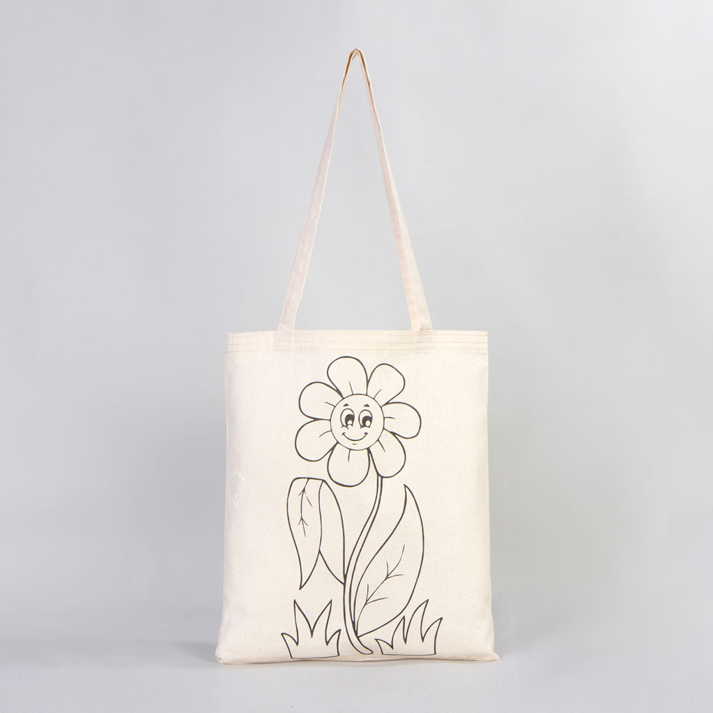 Bammerz Hambez 35x40 cm Ayçiçek - Çocuk Boyama Çanta