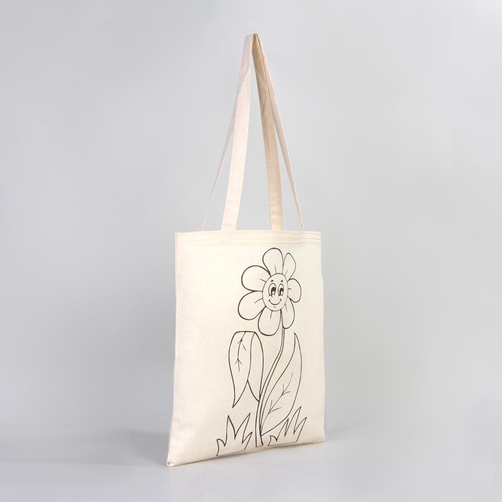 Bammerz Hambez 35x40 cm Ayçiçek - Çocuk Boyama Çanta