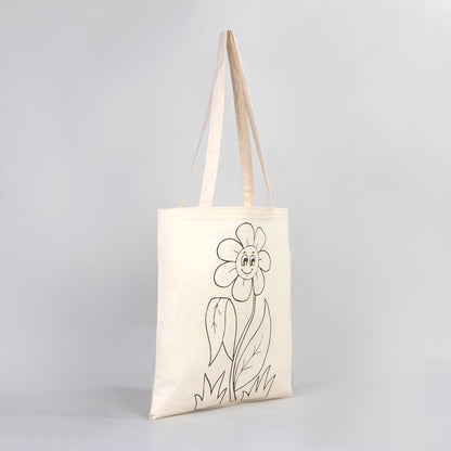 Bammerz Hambez 35x40 cm Ayçiçek - Çocuk Boyama Çanta