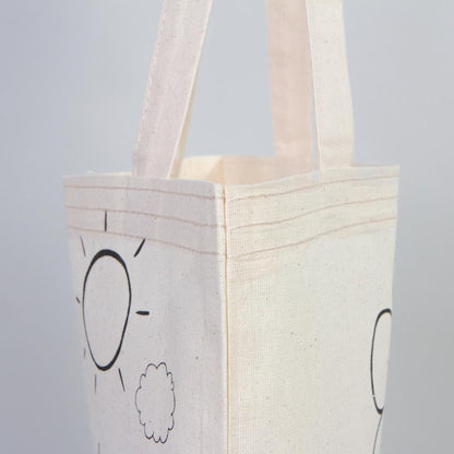 Bammerz Hambez 35x40 cm Ayçiçek - Çocuk Boyama Çanta