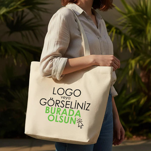 Laminated Kanvas Çanta 365 gr - 35x45x15 cm  (Özelleştirilebilir)