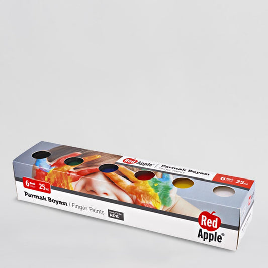 Red Apple Parmak Boyası 6'lı
