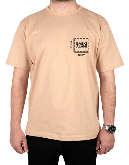 Premium Tişört Bej (Özelleştirilebilir)