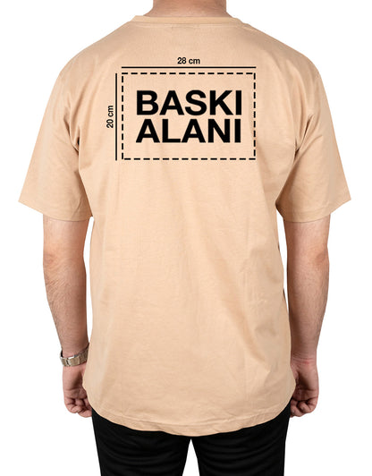 Premium Tişört Bej (Özelleştirilebilir)