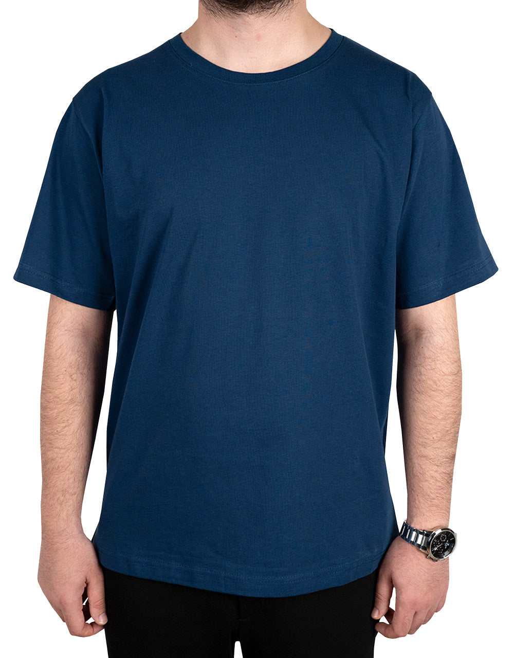 Premium Tişört İndigo Renk