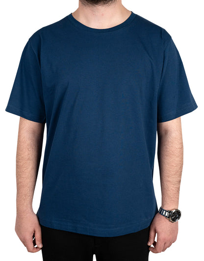 Premium Tişört İndigo Renk