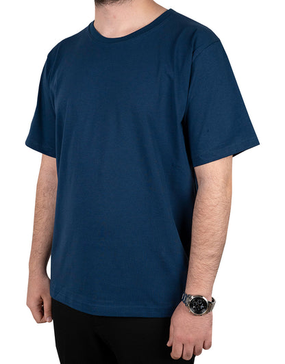 Premium Tişört İndigo Renk