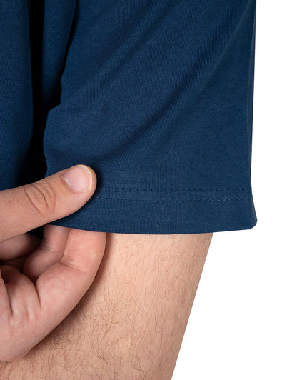 Premium Tişört İndigo Renk