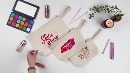 Yılbaşı Özel Kanvas Clutch - Körüklü 25x15x6 cm  (Özelleştirilebilir)
