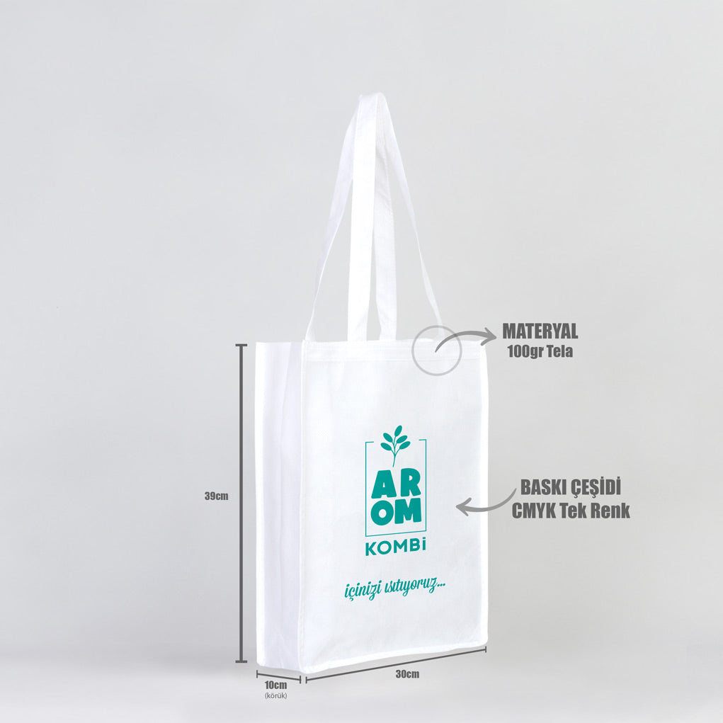 Tela Çanta - Tek Renk