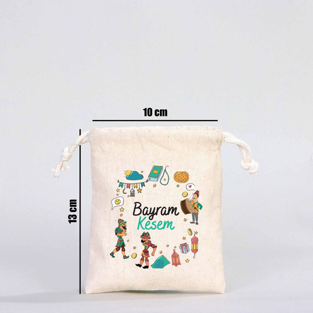 Bayram Kesem - Karagöz ile Hacivat Temalı 10x13 cm - No:2