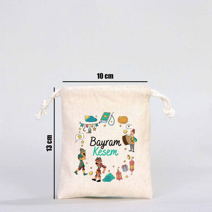 Bayram Kesem - Karagöz ile Hacivat Temalı 10x13 cm - No:2