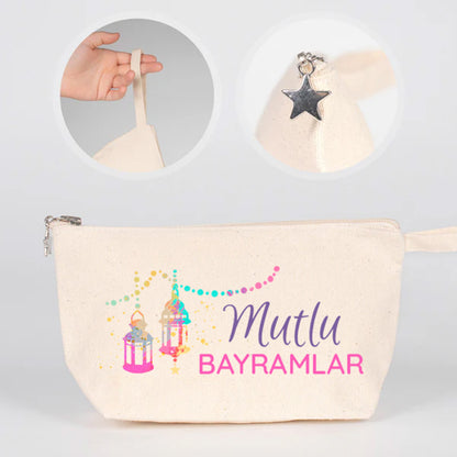 25x15x6 cm Kanvas Kalemlik Körüklü - Bayram Hediyesi