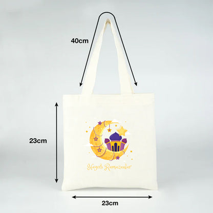 Ramazan Bayramı Ham Bez Çanta | 23x23 cm