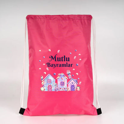 32x45 cm Fuşya İmperteks Sırt Çantası - Bayram Çantam