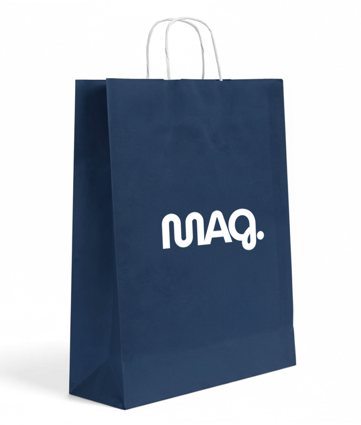 Burgu Saplı Renkli Kraft Kağıt Çanta Min 1000 Adet(Özelleştirilebilir)