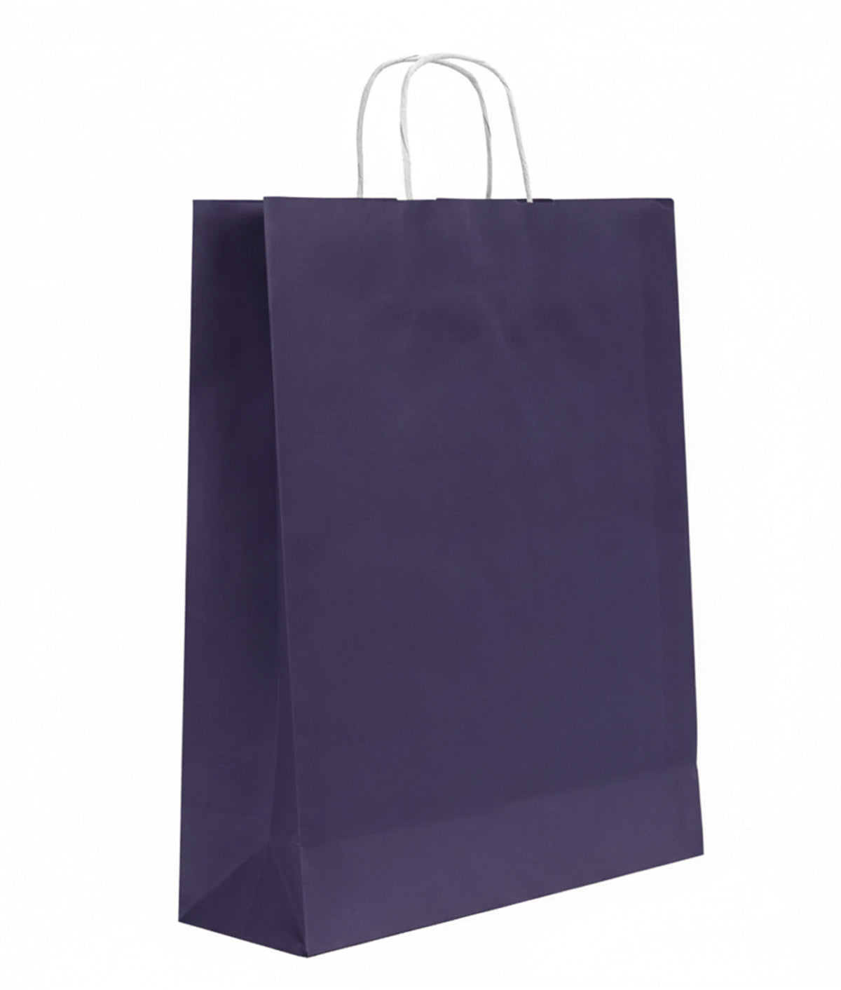 Burgu Saplı Renkli Kraft Kağıt Çanta Min 1000 Adet(Özelleştirilebilir)