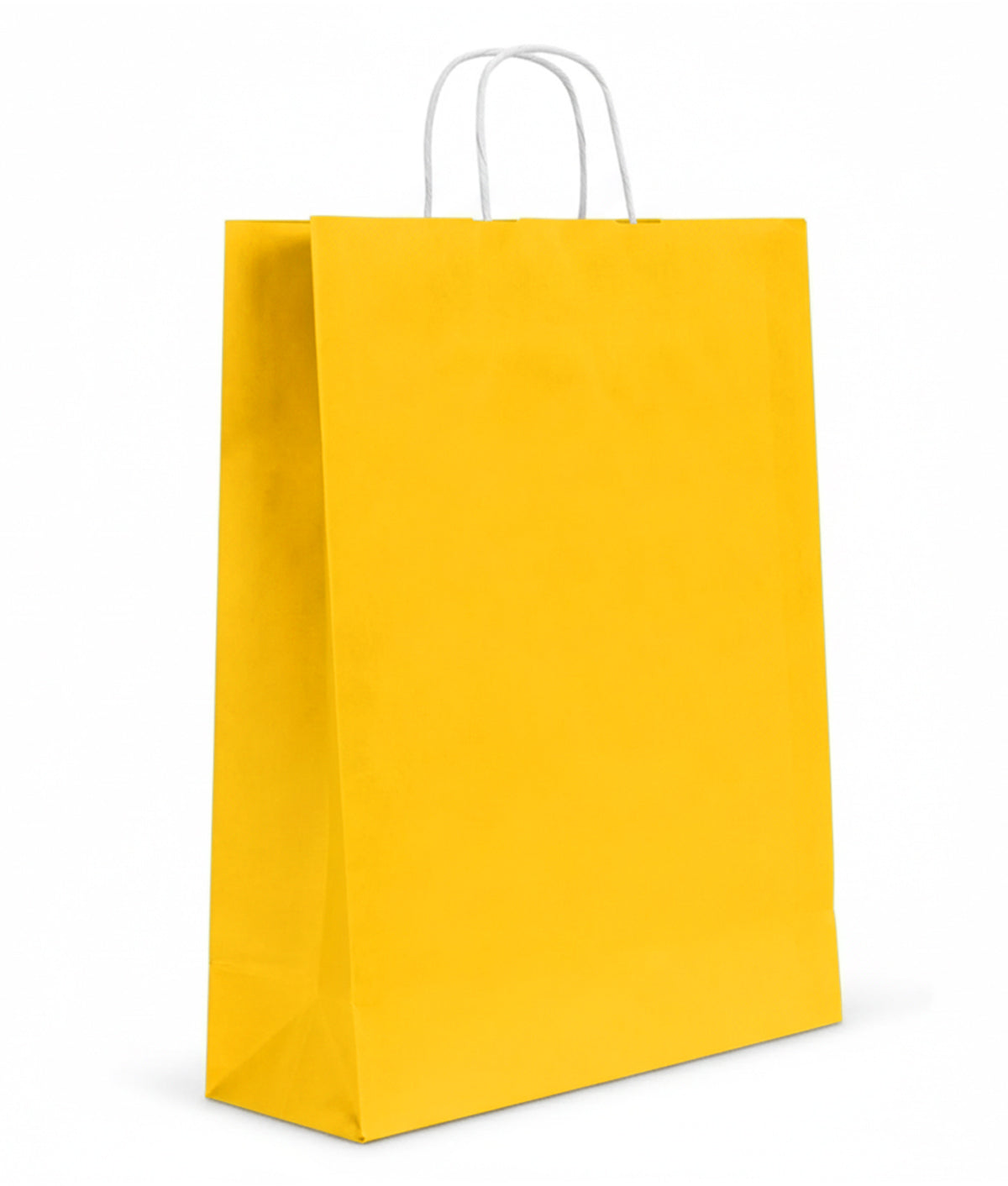 Burgu Saplı Renkli Kraft Kağıt Çanta Min 1000 Adet(Özelleştirilebilir)