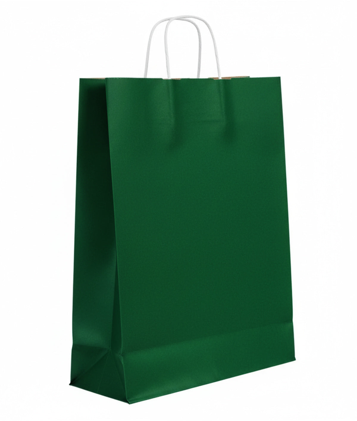 Burgu Saplı Renkli Kraft Kağıt Çanta Min 1000 Adet