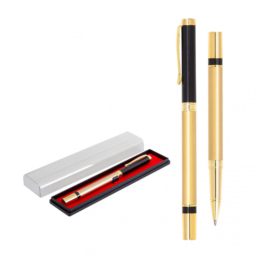 1101-KR Metal Roller Kalem Seti – Lazer Baskılı