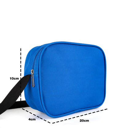 Okul Öğrenci Çanta Seti Sırt Çantası Beslenme Çantası Kalemlik Mavi