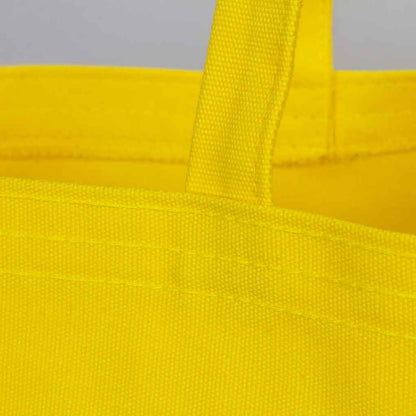 Sarı Kanvas Alışveriş Çantası