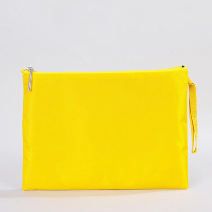 Sarı İmperteks Clutch - 25x18 cm