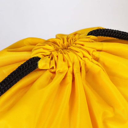 Sarı İmperteks Büzgülü Sırt Çantası - 32x45 cm