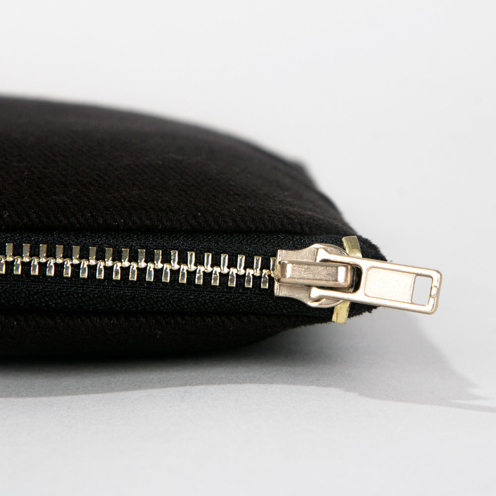 Star Clutch 21x15 Siyah - Metal Fermuar (Özelleştirilebilir) - istepromosyon.com