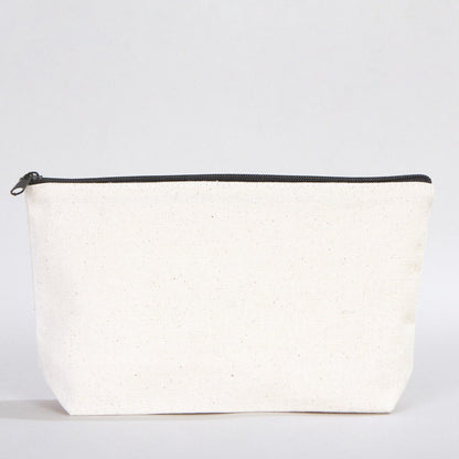 Kanvas Makyaj Çantası - Alttan Körüklü 30x18x7 cm