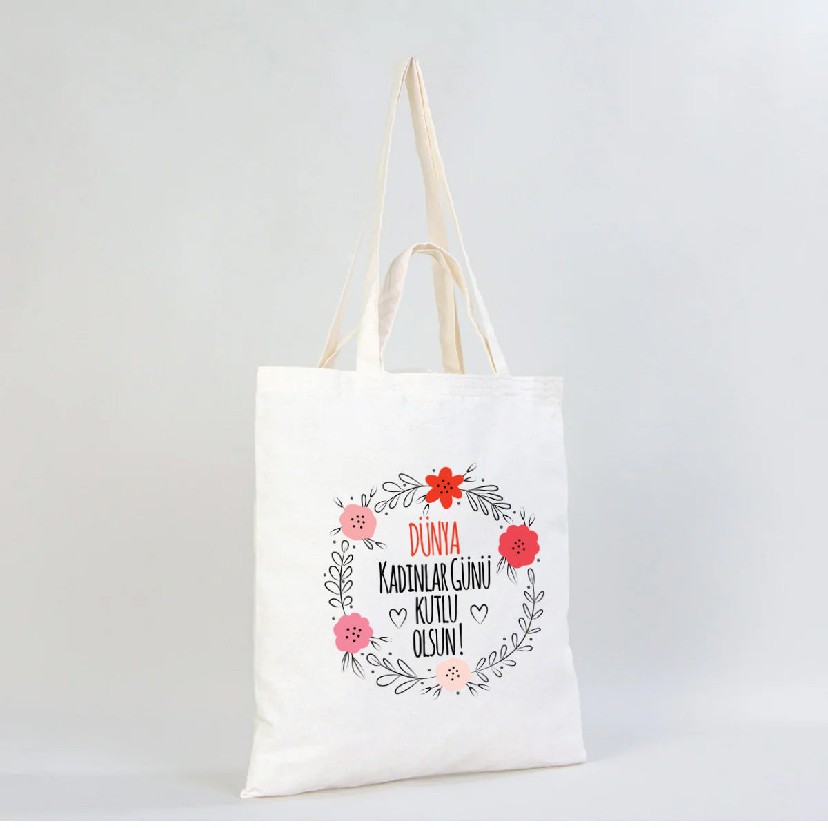 40x40 Ham Bez Model Günlük Hediyelik Kullanım - Kadınlar Günü