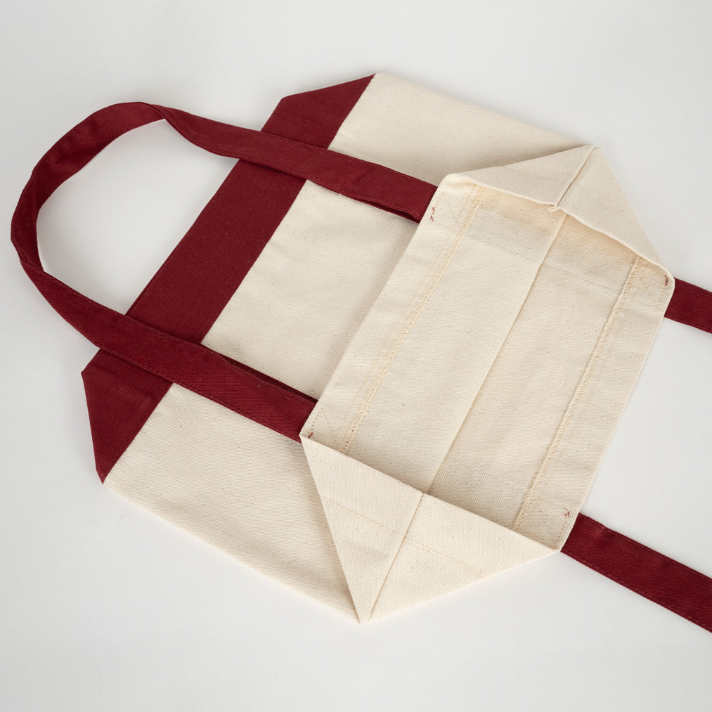 Yılbaşı Özel Bordo Kulplu Trend Kanvas Çanta 40x35x12 cm – Özelleştirilebilir - görsel 13