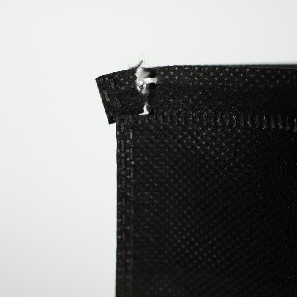 Ultrasonik Tela Kese, Saklama ve Düzenleme Çantası, Çamaşır Düzenleyici - Siyah - 32x38cm