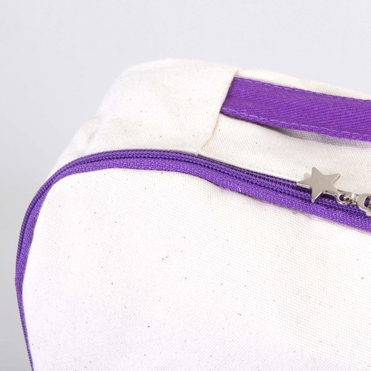 Mor VIP Kanvas Sırt Çantası (Özelleştirilebilir)