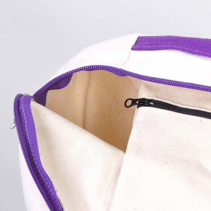 Mor VIP Kanvas Sırt Çantası (Özelleştirilebilir)