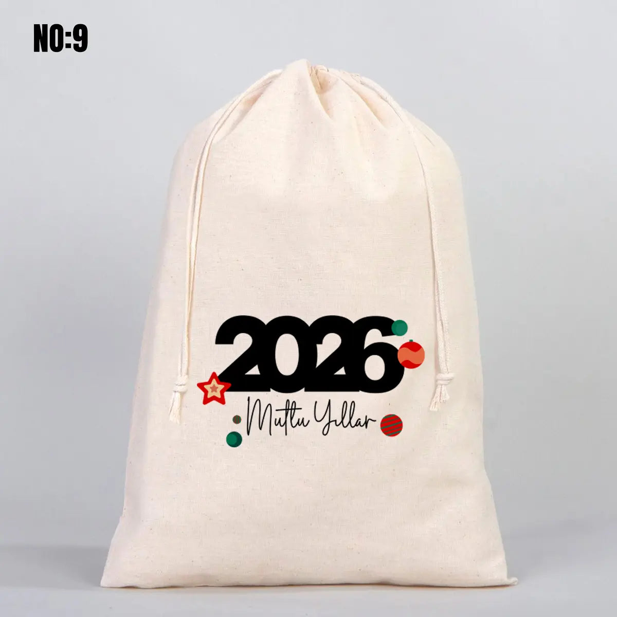 Yılbaşı Kesesi 30x40 cm (Özelleştirilebilir)