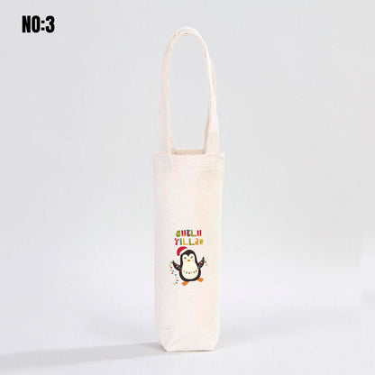 Yılbaşı Şişe Çantası 15x26 cm (Özelleştirilebilir) - istepromosyon.com