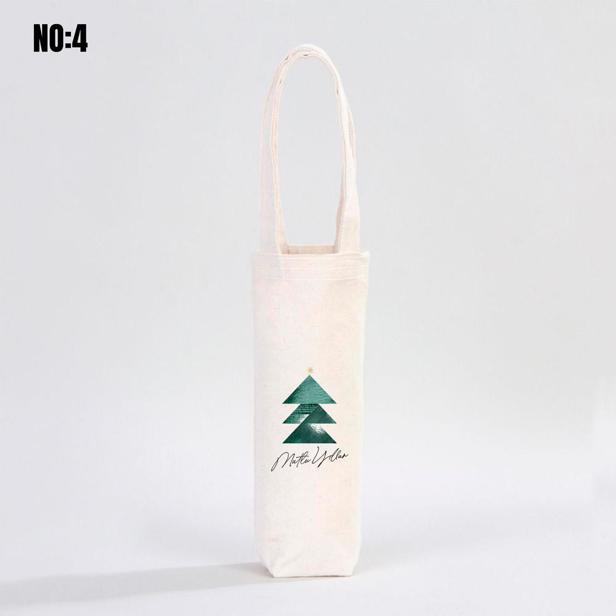 Yılbaşı Şişe Çantası 15x26 cm (Özelleştirilebilir) - istepromosyon.com