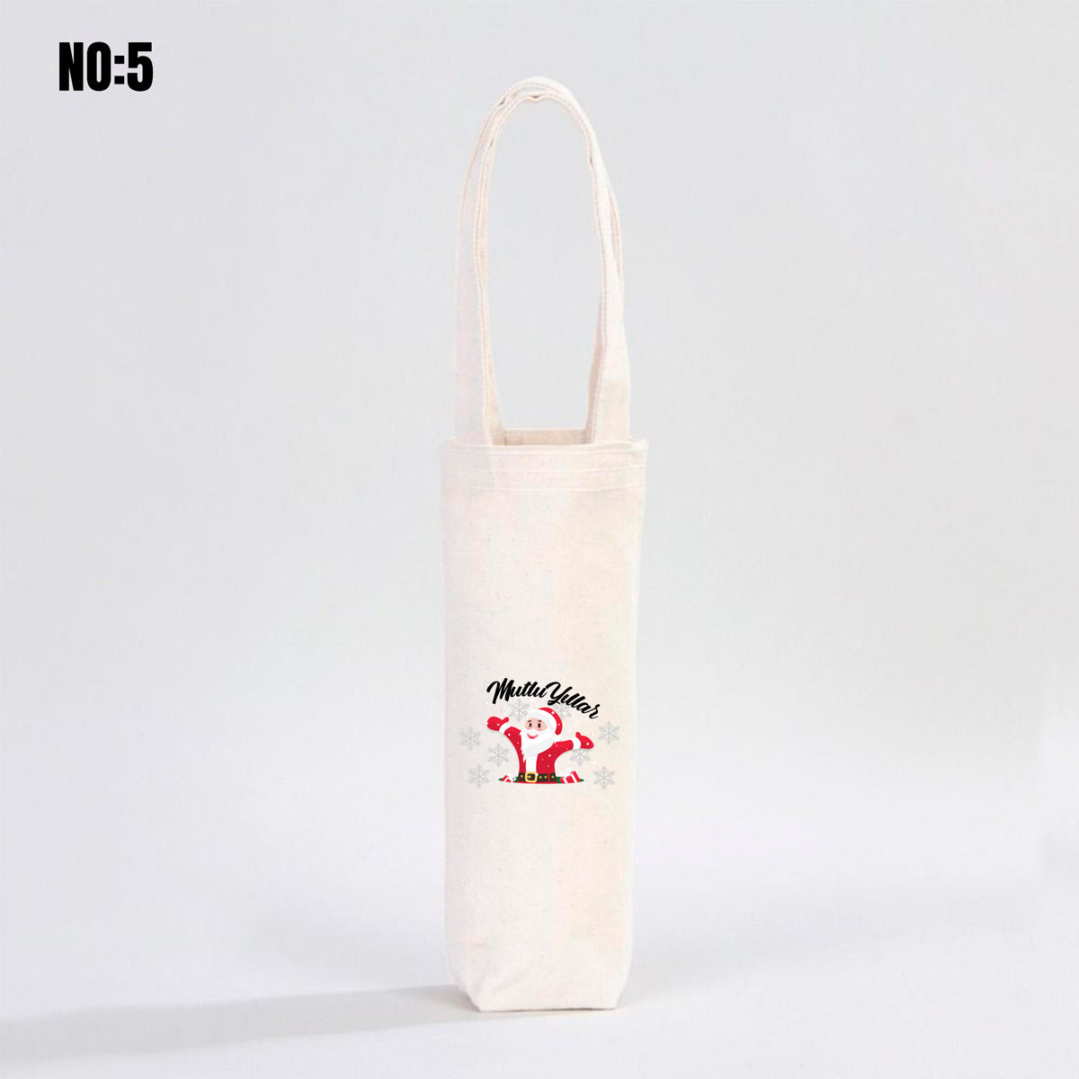 Yılbaşı Şişe Çantası 15x26 cm (Özelleştirilebilir) - istepromosyon.com