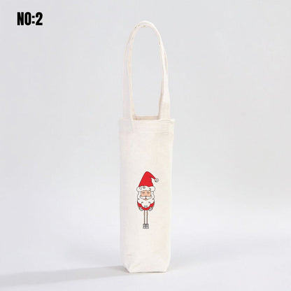 Yılbaşı Şişe Çantası 15x26 cm (Özelleştirilebilir) - istepromosyon.com